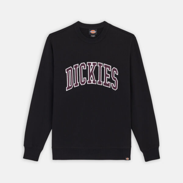 Dickies DK0A4XABJ941 AITKIN SWEATSHIRT BLK/PLUM PERFCT 195439946422