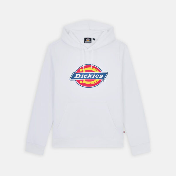 Dickies DK0A4XCBWHX1 ICON LOGO HOODIE WHITE 194904326325