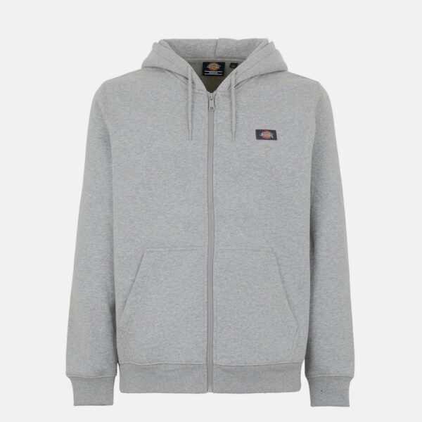 Dickies DK0A4XD3GYM1 OAKPORT ZIP HOODIE GREY MELANGE 194904329463