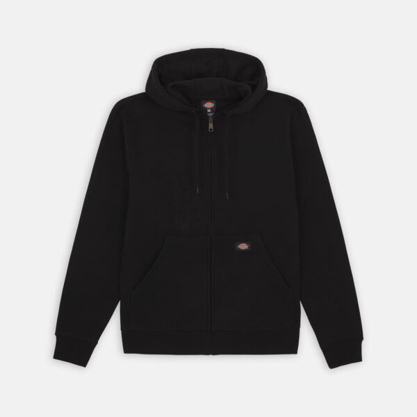 Dickies Workwear DK0A4XTOBLK1 MIDWEIGHT FULL ZIP FLEECE HOODIE REGULAR BLACK 889440609000