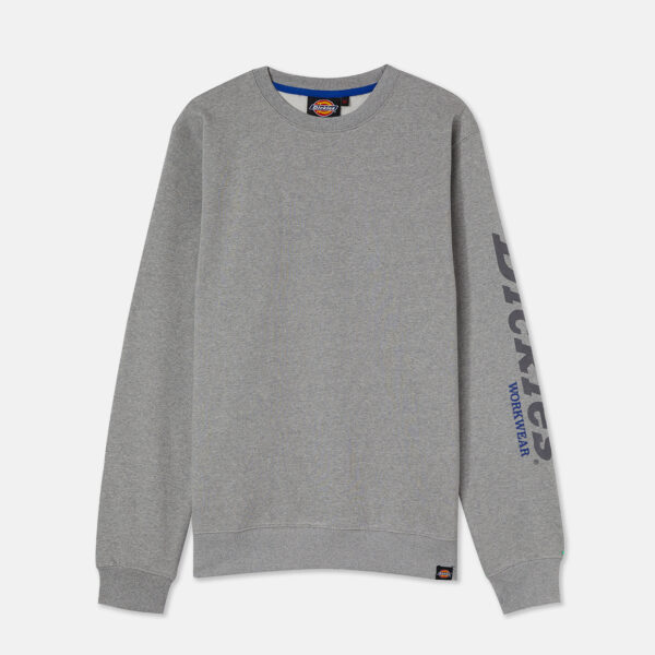 Dickies Workwear DK0A4XTUGYM1 OKEMO GRAPHIC SWEATSHIRT (BCI) GREY MELANGE 193391900315