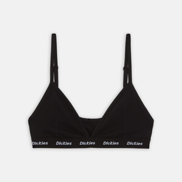 Dickies DK0A4YSNBLK1 DICKIES TRIANGLE BRALETTE BLACK 194116992158