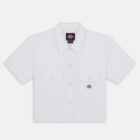 Dickies DK0A4YSXWHX1 WORK SHIRT CROPPED SS W WHITE 196520174069