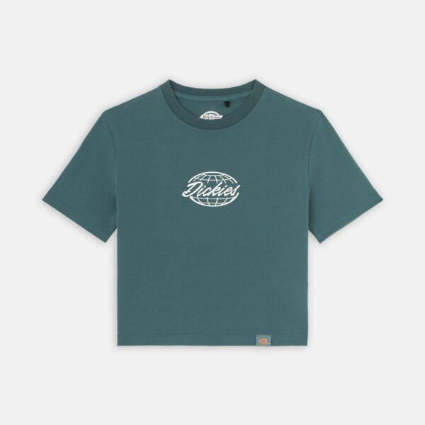 Dickies DK0A863I0LN1 DICKIES GLOBE TEE SS W LINCOLN GREEN 195439929388