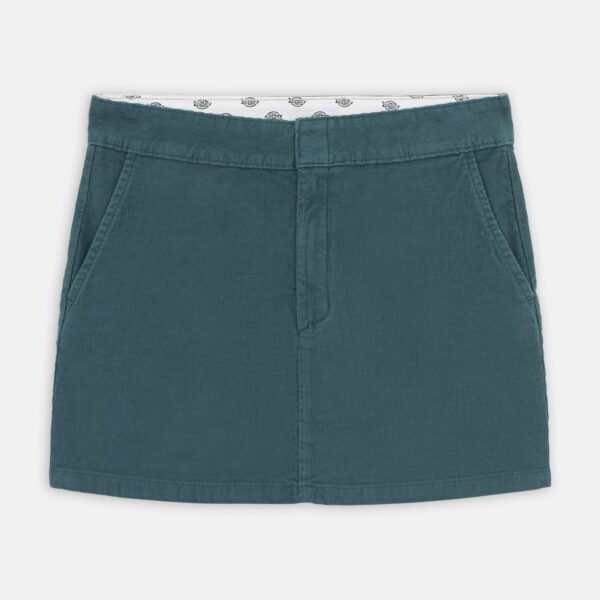 Dickies DK0A863Y0LN1 CORDUROY MINI SKIRT LINCOLN GREEN 195439935808