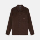 Dickies DK0A86520CB1 CORDUROY SHIRT LS CHOCOLATE BROWN 196520320404