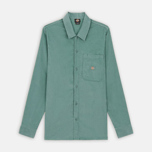 Dickies DK0A86520LN1 CORDUROY SHIRT LS LINCOLN GREEN 195439982680