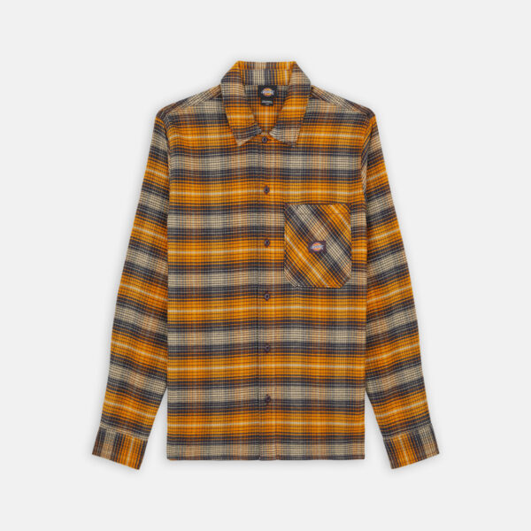 Dickies DK0A8653J551 FOREST CHECK SHIRT INCA GOLD 196520319378