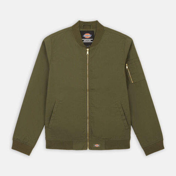 Dickies DK720230DKO1 HUGHSON JACKET DARK OLIVE 5053823071875