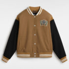 Vans VN000HJP1OU1 Piper Stadium Jacket Brown Sugar 197065457297