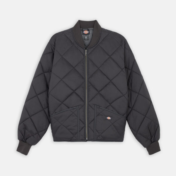 Dickies Workwear DK0A4YKSBLK1 DIAMOND QUILTED JACKET BLACK 607645056630