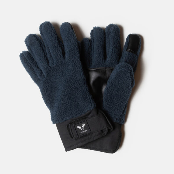 Fat Moose FM2802_Dark_Navy Pile gloves Dark Navy 5715528162394