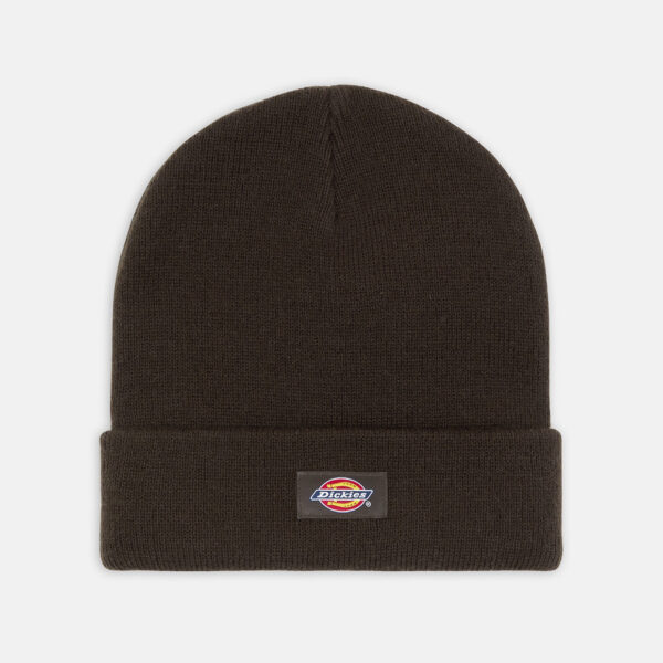 Dickies DK0A4X7K0DB1 GIBSLAND BEANIE DARK BROWN 195439996090