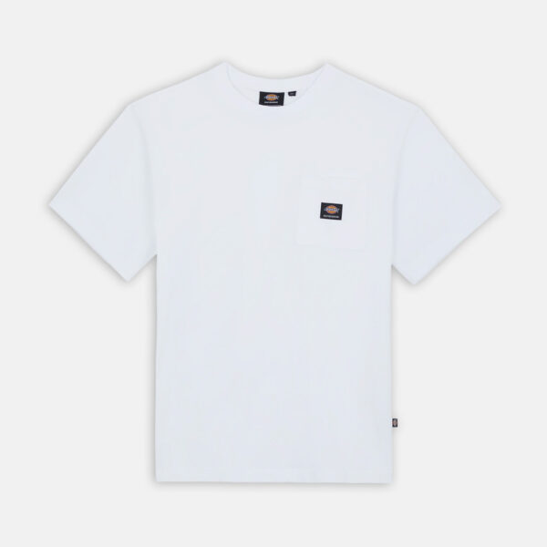 Dickies DK0A4YFCWHX1 LURAY POCKET TEE SS WHITE 196010857618