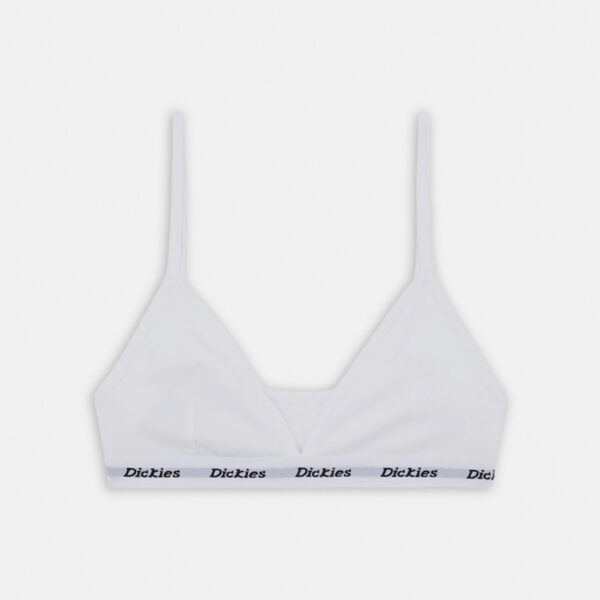 Dickies DK0A4YSNWHX1 DICKIES TRIANGLE BRALETTE WHITE 194116991410